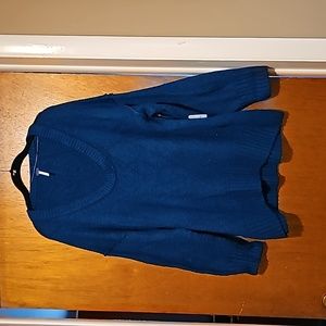 Free People Halcyon Blue Oversized Sweater - Size S